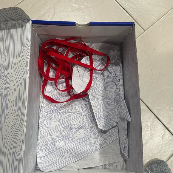 Nike Dunk High Pro SB Sport Red Metallic Platinum | Size 9 | Style 305050-601 - Picture 7 of 9